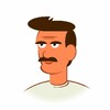 css-drawing-man-with-a-mustache